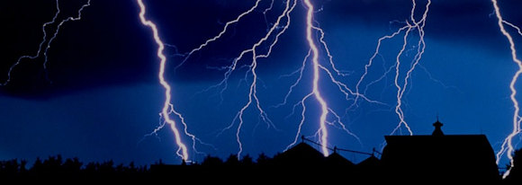 A surge-protector does not protect your computer from a direct lightening strike A surge-protector does not protect your computer from a direct lightening strike